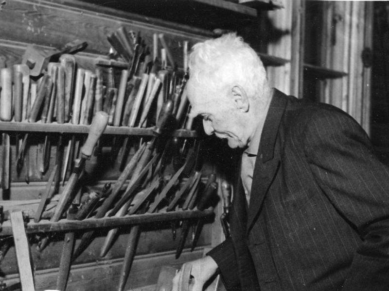 Finsnickaren Axel Johansson i&nbsp;Ölmstad